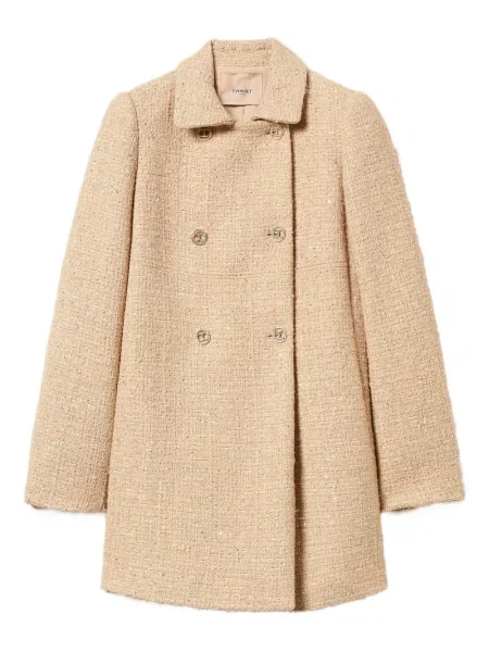 Palton Twinset cu paiete
