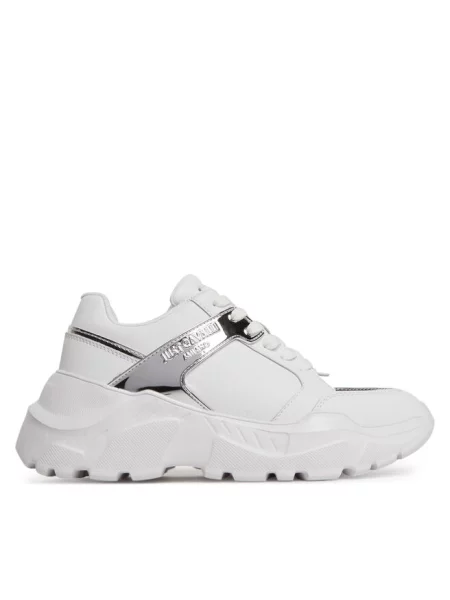 Sneakersy Just Cavalli białe