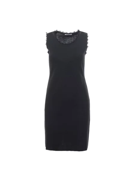 Sukienka Kangra wełniana garniturowa czarna