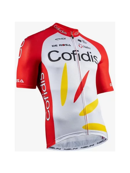 Koszulka z krótkim rękawem Team Cofidis M czerwona