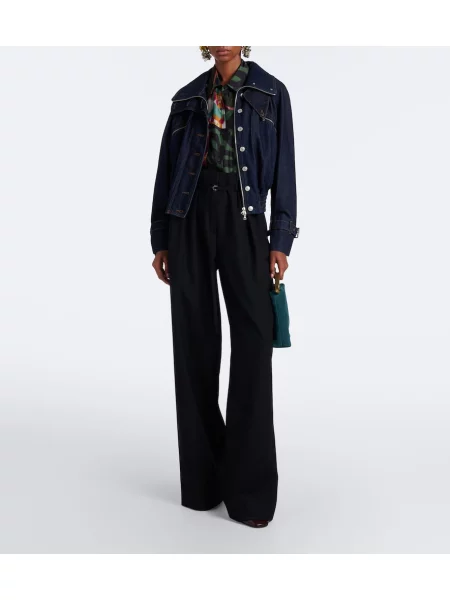 Geacă de blugi Dries Van Noten albastru