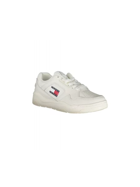 Trampki Tommy Jeans skórzane białe