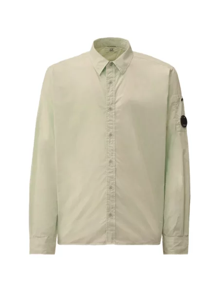 Cămașă C.p. Company din poplin verde