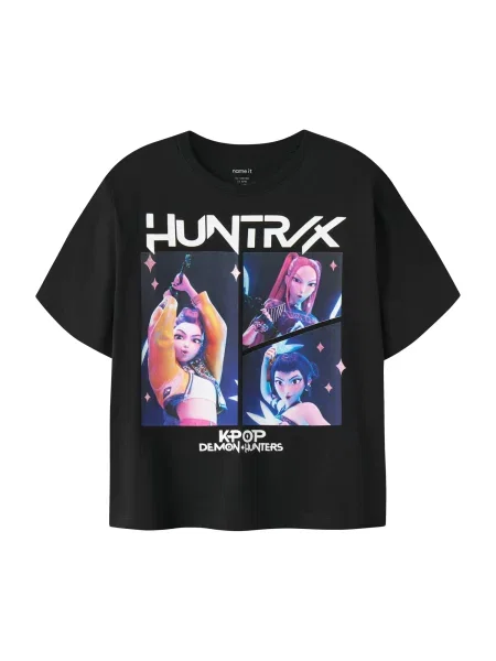 NAME IT Tricou NKFMARA KPOP portocaliu / roz / negru alb