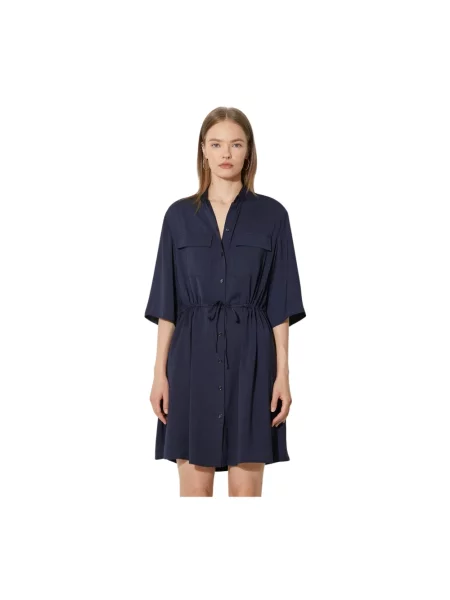 Sukienka mini Maison Kitsune niebieska