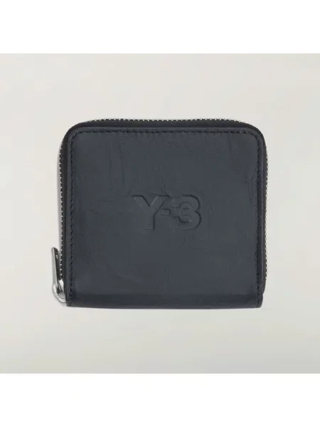 Kožená peněženka Crinkle Leather Wallet černá