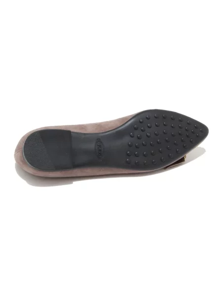 Balerinki Tod's brązowe