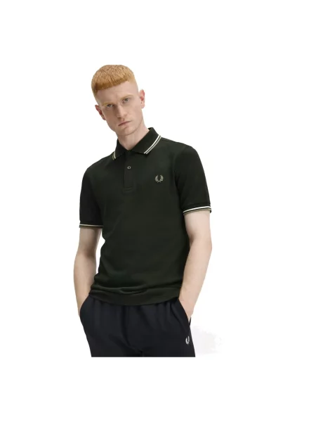 Koszulka polo Fred Perry zielona