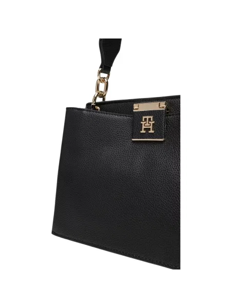 Tommy Hilfiger Her Med Satchel Black Universal černá