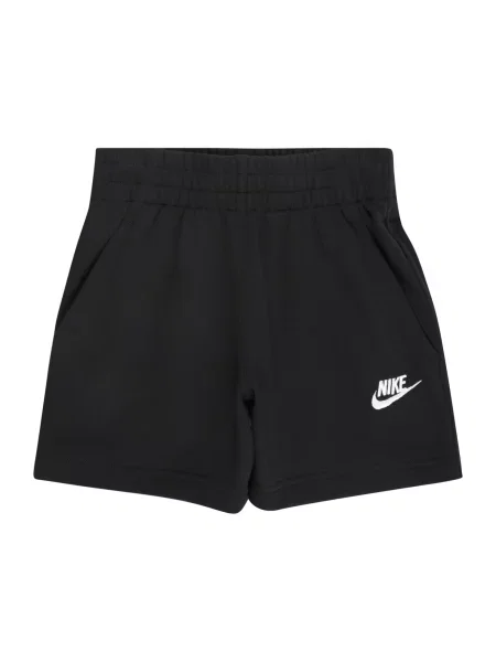 Nike Sportswear Pantaloni Club negru alb