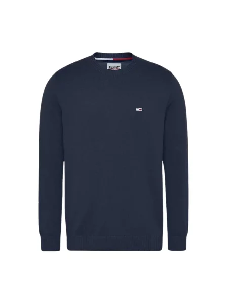 Sweter Tommy Jeans niebieski