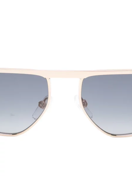 Ochelari de soare dreptunghiulari Moschino Eyewear auriu