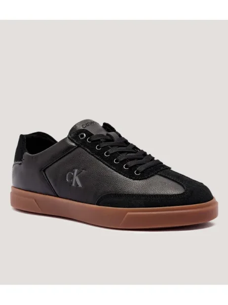 Calvin Klein sportcipő LOW PRO CUPS LTH MIX MG fekete