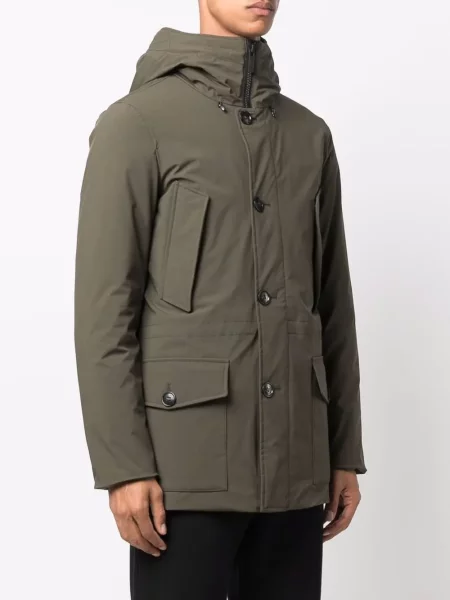Strečová parka Woolrich zelená