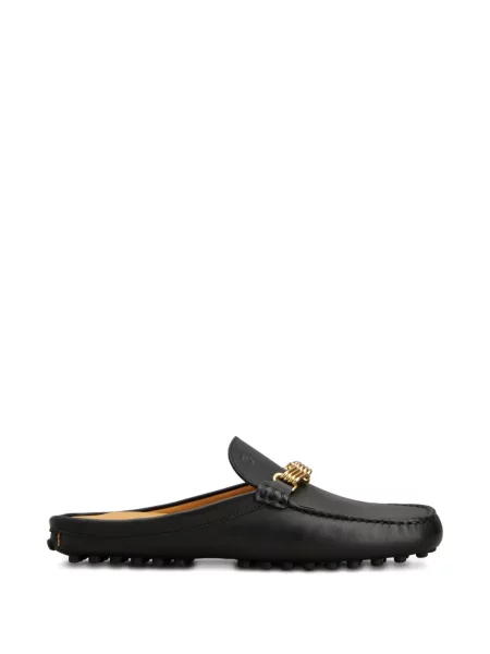 Papuci tip mules Tod's negru