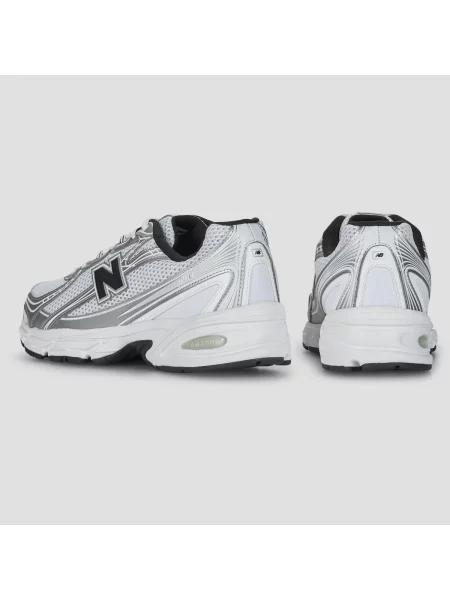 Sneakers New Balance White/ Silver Metallic/ Navy EUR biela