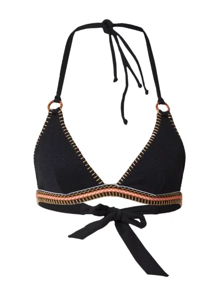 Banana Moon Sutien costum de baie nisipiu / portocaliu / negru alb