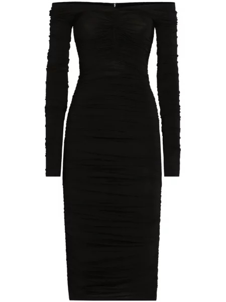 Rochie midi Dolce & Gabbana până la genunchi de costum negru