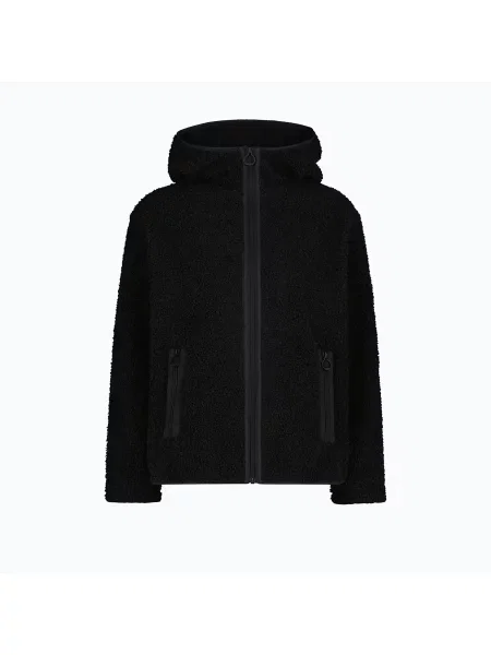 Płaszcz CMP Long Teddy czarny