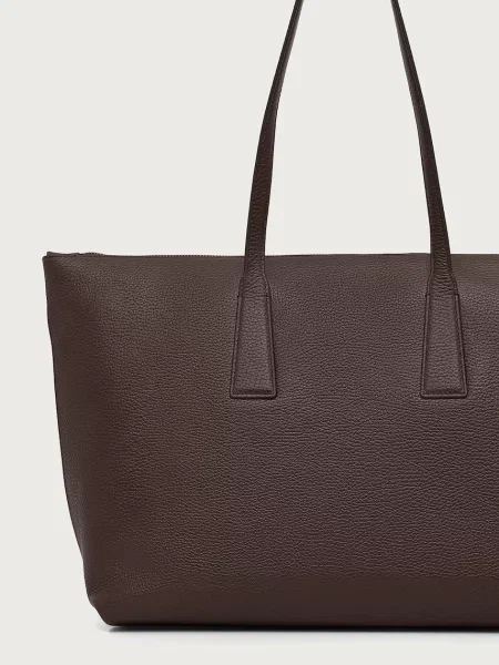 Кожаная сумка шоппер Furla