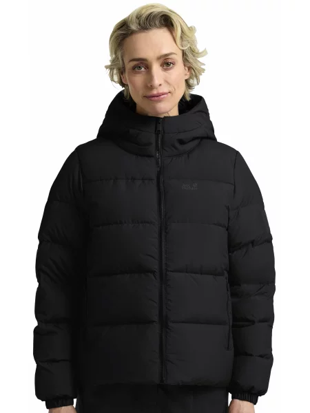 Пуховик Jack Wolfskin Frozen palace jkt w rds чорний