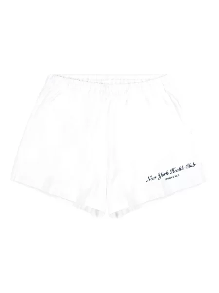Pantaloni scurți Sporty & Rich alb