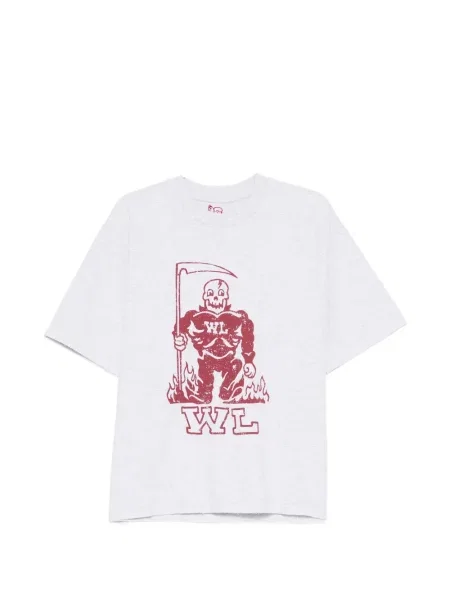 Tricou Warren Lotas cu imagine roșu