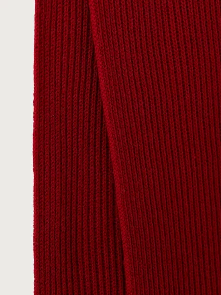 Tommy Hilfiger szalik z dodatkiem kaszmiru czerwona