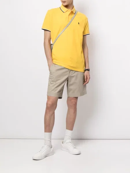 Klasické chinos Polo Ralph Lauren s výšivkou zelené