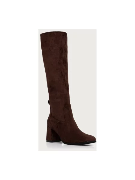 Botki Jeffrey Campbell skórzane brązowe