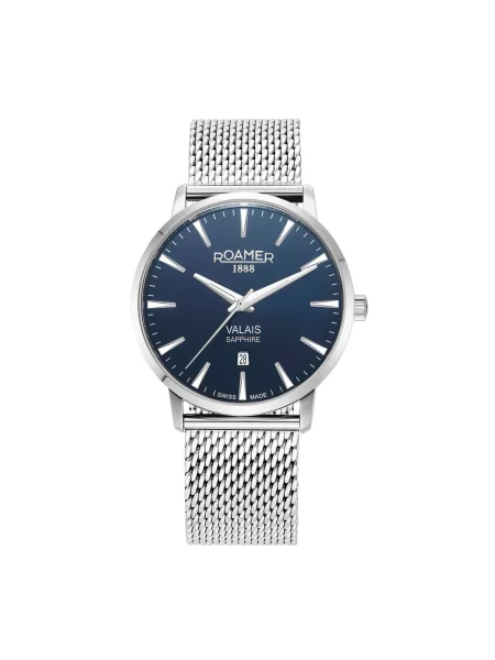 Roamer Analogové hodinky Date watch Valais Gents Interchangeable Box Set' modrá