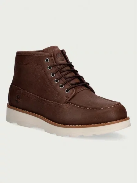 Botine Timberland din piele maro