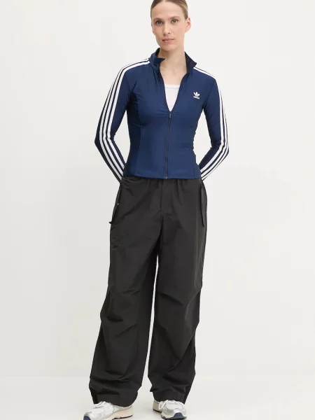 Adidas Originals bluza granatowy z aplikacją