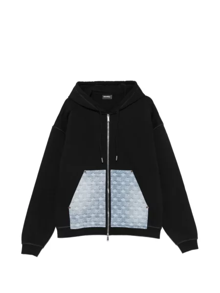 Hanorac cu glugă Dsquared2 negru