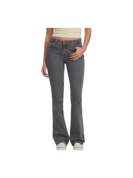 Jeansy dzwony Guess szare