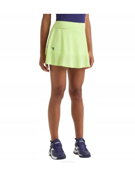 Spódniczka tenisowa Diadora L. Skirt Core żółta