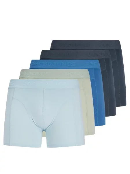 JACK & JONES Boxeri JACGilli / noapte / deschis / verde pastel albastru