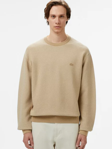 Светр Lacoste бежевий