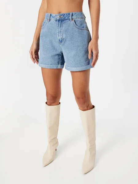 VERO MODA Traperice Zuri traper plavi