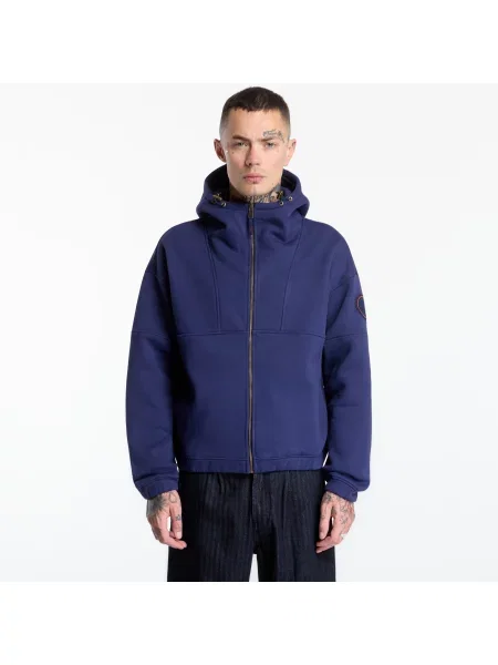 Φούτερ Napapijri Bloom Full-Zip Hoodie Blue Academy S μπλε