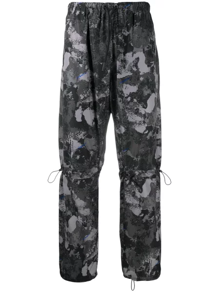 Pantaloni Marcelo Burlon County Of Milan cu imagine cu model camuflaj alergare