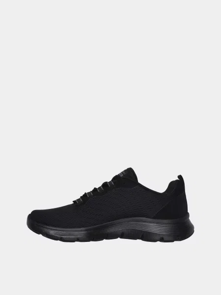 Кожаные кроссовки Skechers черные