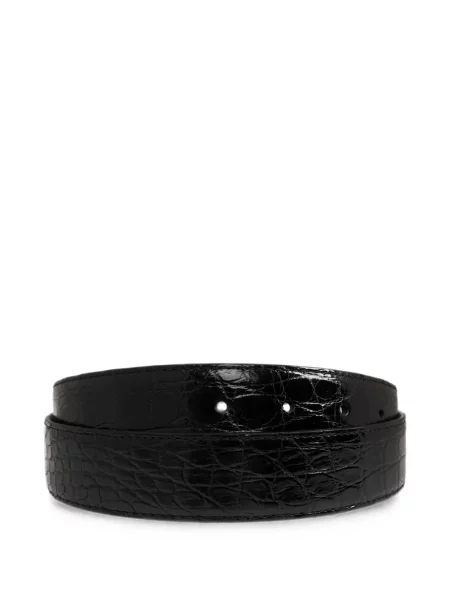 Cu centură curea Ferragamo negru