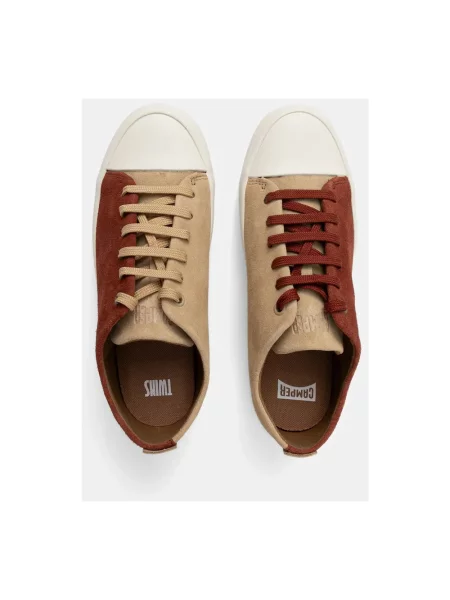 Sneakersy Camper zamszowe czerwone