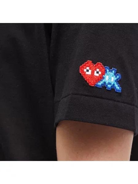 Koszulka Comme Des Garcons Play czarna