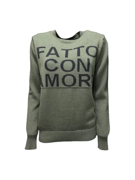 Sweter Giulia N Couture zielony