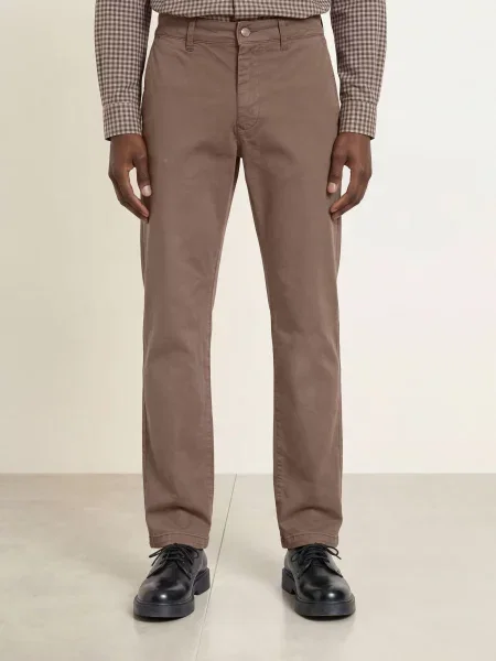 Chino Kalhoty Angus Regular Fit černošedá
