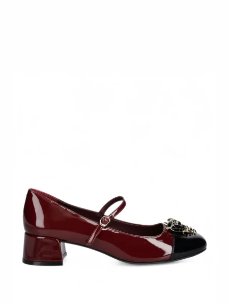 Pantofi cu toc Jeffrey Campbell roșu