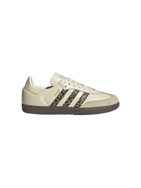 ADIDAS ORIGINALS Tenisky Samba krémová / ťavej srsti / žltohnedá / čierna biela