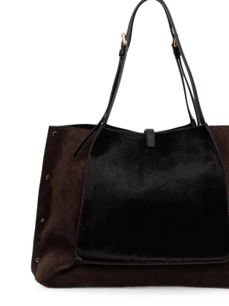 Geantă shopper Pollini maro